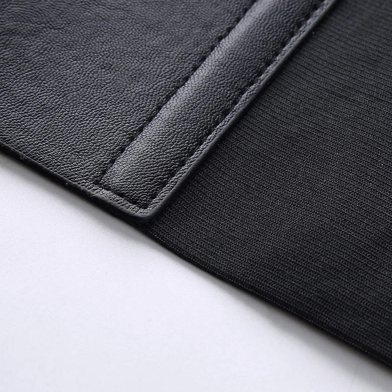Black gothic corset belt hardware and fastening system - adjustable dual buckle mechanism